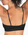 Brassière en lin (vue de dos)