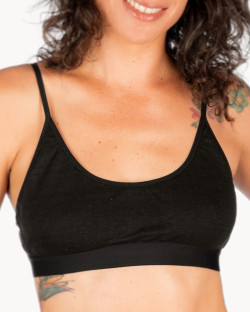 Brassière en lin (vue de face)